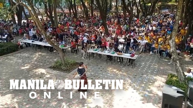 Senior citizens gather at Peoples Park to celebrate Filipino Elderly week