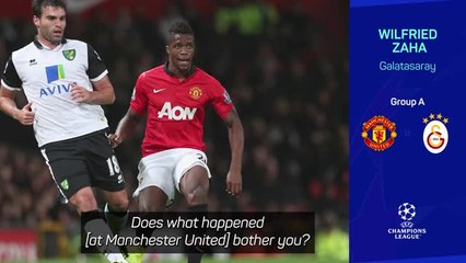 Zaha 'not bothered' by difficult spell at United