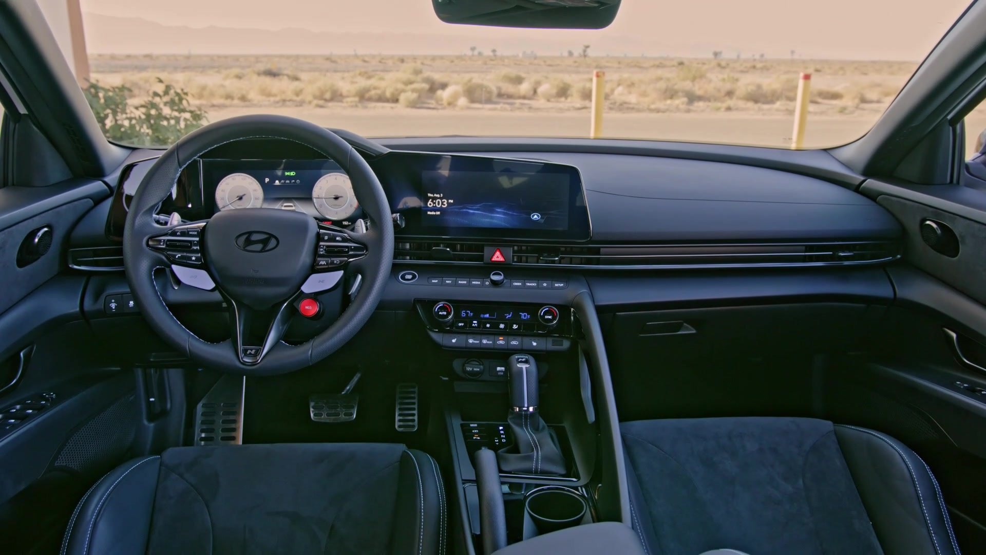 2024 Elantra N Interior avivah jocelyne