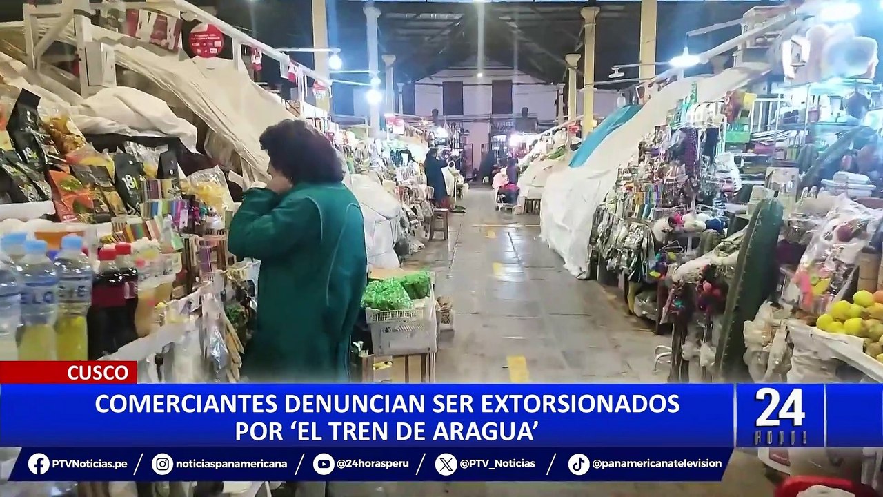 Cusco: caen extranjeros cuando cobraban cupos a comerciantes