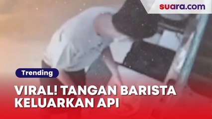 Video Viral Barista di Wonogiri Keluarkan Api Lewat Tangan untuk Bakar Makanan