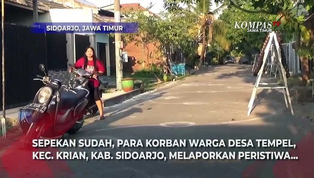 Kesal Gegara Belum Terungkap, Warga Desa Tempel Krian Sidoarjo Unggah CCTV Pelaku Pencuri di Medsos!