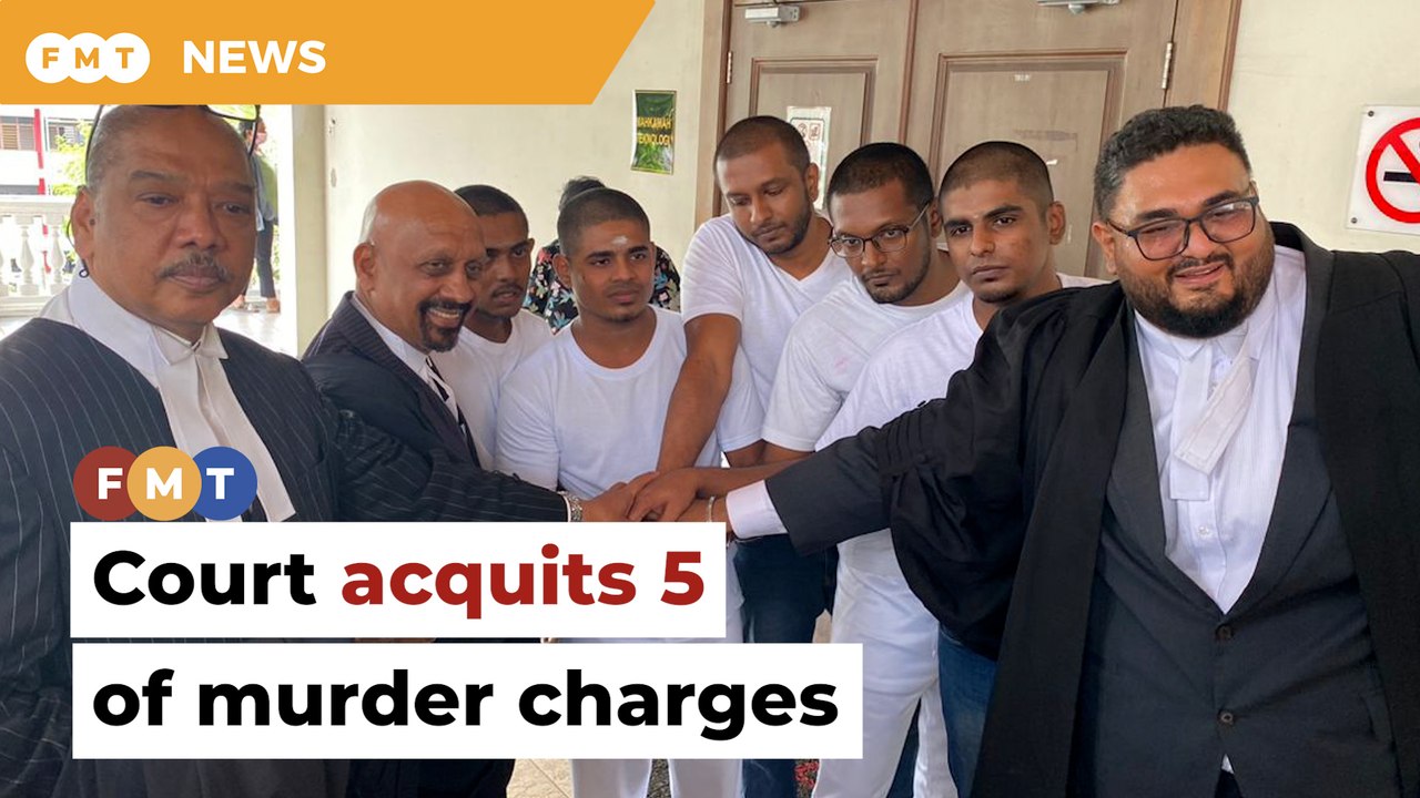5 found not guilty in T Nhaveen murder case - video Dailymotion