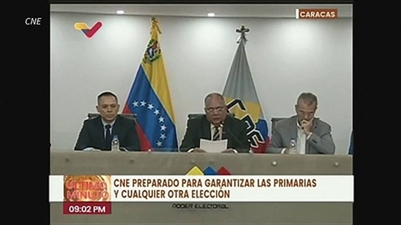 Oposición venezolana rechaza usar sistema automatizado del CNE en sus primarias