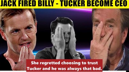 CBS Young And The Restless Billy destroys Jabot's business plan - Tucker wants t