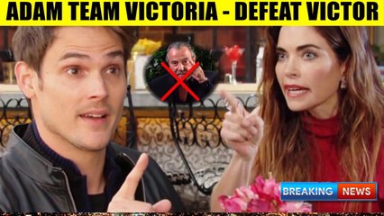 CBS Young And The Restless Adam teams up with Victoria for the first time - Vict
