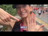 Cardiff Half Marathon: Runners get engaged near finish line