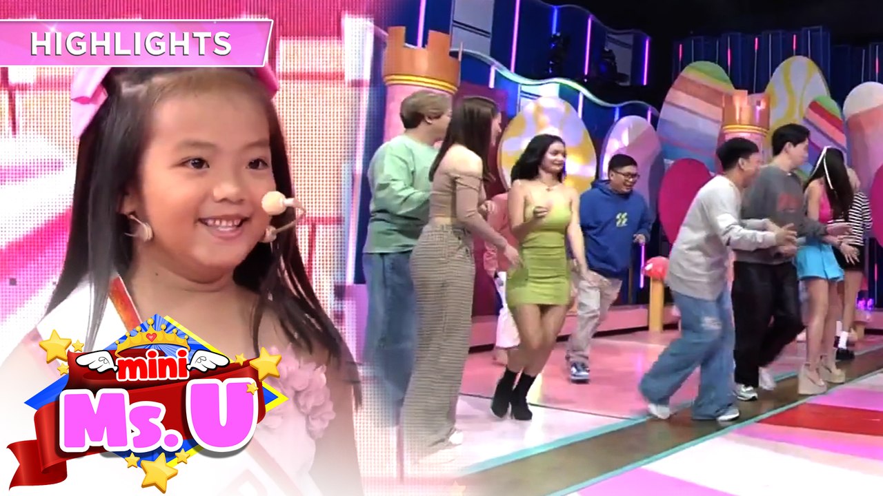Showtime family plays tag with Mini Miss U Rafa | Mini Miss U