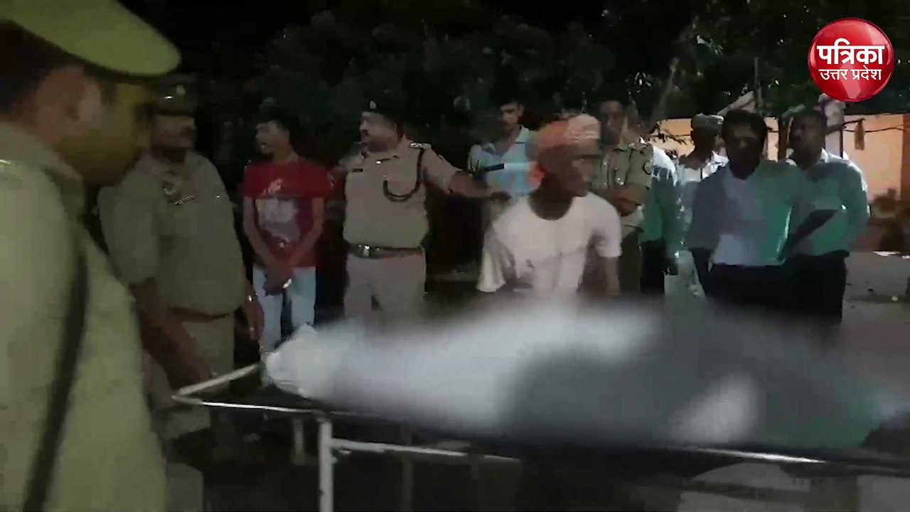 देवरिया नरसंहार: फूट-फूट कर रो पड़ा देवेश, चिता जला बेहोश हुआ बड़ा बेटा