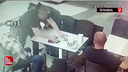 İstanbul’da büfeciye silahlı saldırı kamerada: Adres sorma bahanesiyle vurd