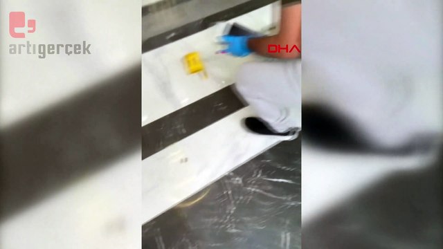 Güzellik merkezine saldırının güvenlik kamerası kayıtları