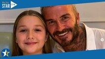 Harper Beckham à Venise avec son père : ce détail improbable de sa (très coûteuse) tenue de bal