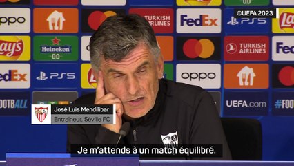 Mendilibar : "Un match compétitif contre une équipe qui a tout gagné dans son championnat"