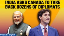 Canada vs India: India asks Canada to withdraw about 40 diplomats from the country | Oneindia News