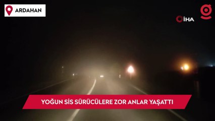 Ulgar Geçidi'nde görüş mesafesi 5 metreye kadar düştü