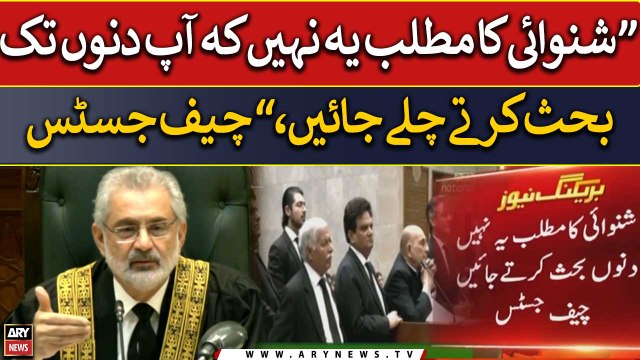 CJP warns lawyers against lengthy arguments