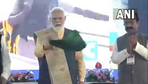 PM Modi In Chhattisgarh : पीएम मोदी ने ताड़ोकी-रायपुर रेल सेवा को दिखाई हरी झंडी, देखें video