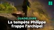 Tempête Philippe : la Guadeloupe compte ses premiers dégâts