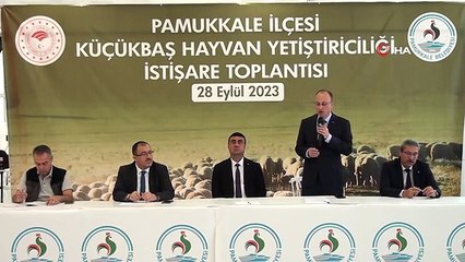 Denizli'de Küçükbaş Hayvan Yetiştiriciliği İstişare Toplantısı Gerçekleştirildi