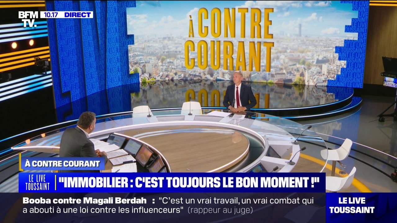 À CONTRE COURANT - "En matière d'immobilier, c'est toujours le moment d'acheter", selon Christophe Jakubyszyn