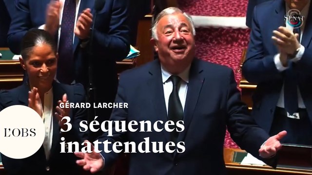 Gérard Larcher, élu président du Sénat pour le 5e mandat consécutif