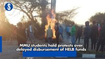 MMU students hold protests over delayed disbursement of HELB funds