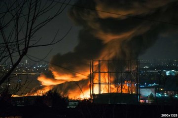 Impactantes imágenes de una explosión en Oxford