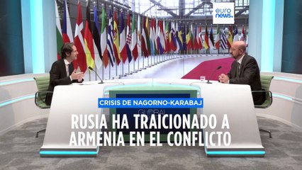 Rusia ha "traicionado" al pueblo armenio al mantenerse al margen en Nagorno-Karabaj, según Michel