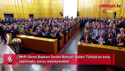 Ankara'da saldırı girişimi! Bahçeli: İkinci bir seçenek yoktur