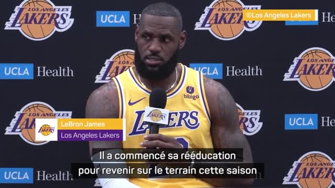 Lakers - LeBron James va dédier sa 21ème saison à son fils Bronny qui "va très bien"