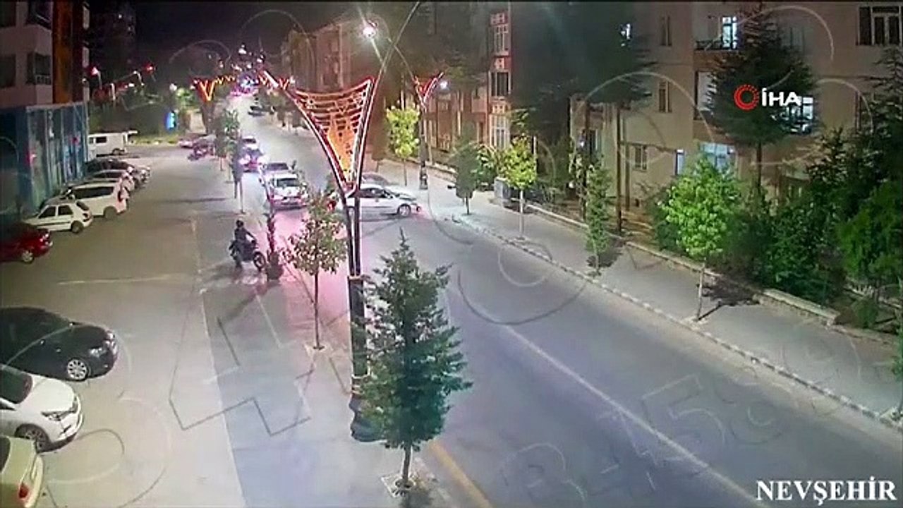 Les accidents de la route survenus à Nevşehir ont été enregistrés par les caméras KGSY