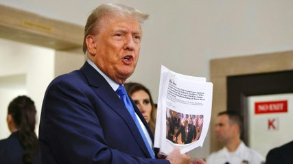 Trump nennt Betrugsprozess "eine Schande"