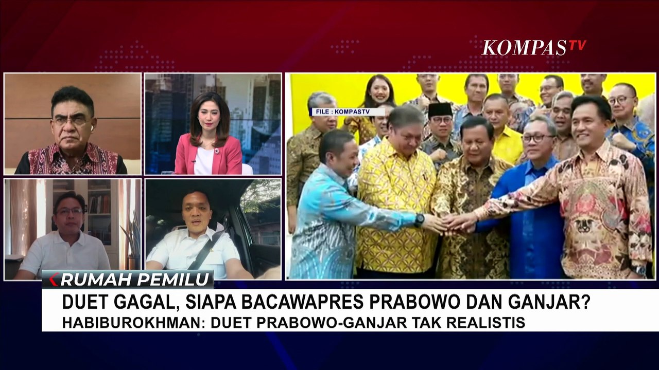 Waketum Gerindra, Habiburokhman Sebut Duet Prabowo-Ganjar Tak Realistis! Ini Alasannya