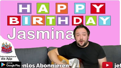 Happy Birthday, Jasmina! Geburtstagsgrüße an Jasmina