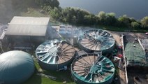 Aerial footage shows damage sustained after ‘mushroom cloud’ erupted over recycling plant in Oxford