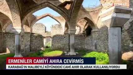 Ermeniler camiyi ahır olarak kullanmış!