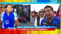 “Habíamos pensado que él sea candidato reelegido, pero con esta traición ya no”, dice vicepresidente del MAS por Luis Arce