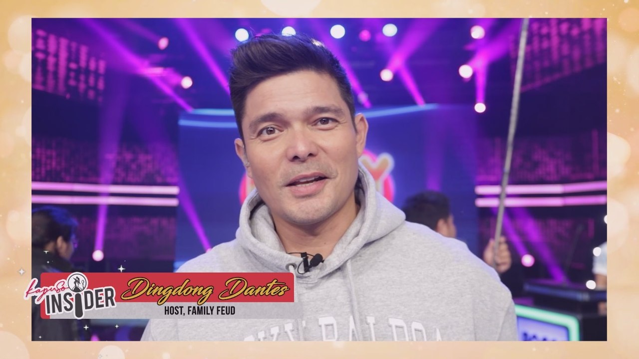 Kapuso Insider: Dingdong Dantes, may baong sorpresa sa pagbabalik ng Family Feud