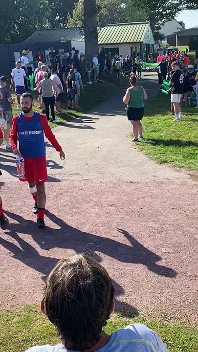 Entrée des joueurs