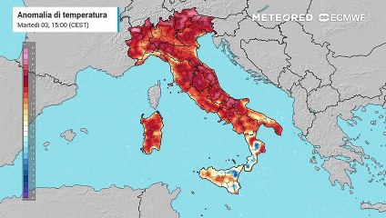 Temperature largamente sopra le medie