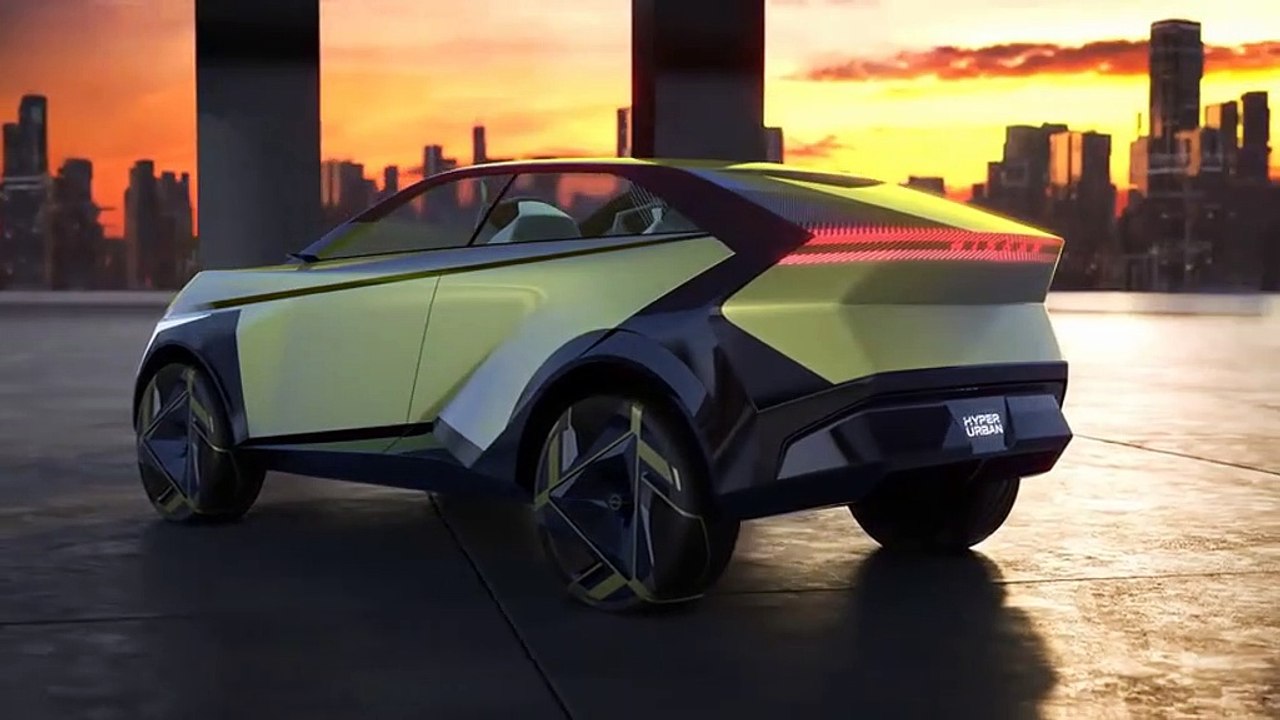 Le concept-car Nissan Hyper Urban préfigure les futurs véhicules électriques Nissan