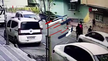 Öğrencinin refleksi faciayı önledi: Kayan araca atlayıp el frenini böyle çekti