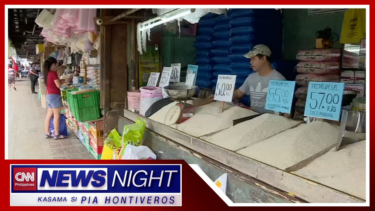 DA, DTI inirerekomendang alisin na ang price cap sa bigas | News Night