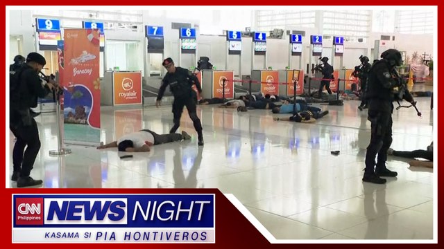 Full-scale security exercise isinagawa sa NAIA | News Night