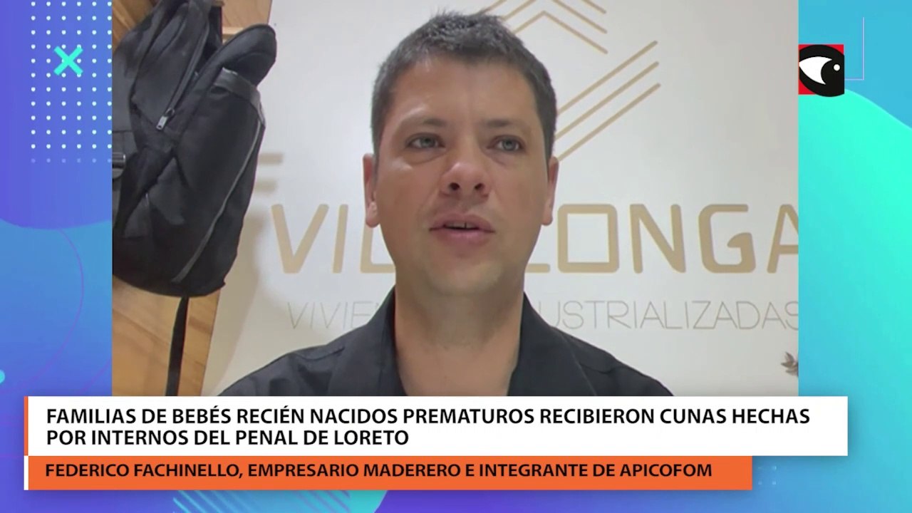 Federico Fachinello dijo "es importante que la madera tome mayor valor dentro de la sociedad"