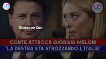 Giuseppe Conte Attacca Giorgia Meloni: Questa Destra Sta Strozzando L'Italia!