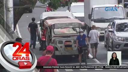 Minimum na pasahe sa traditional at modern jeepney, pansamantalang tataas ng P1 simula Oct. 8 | 24 Oras