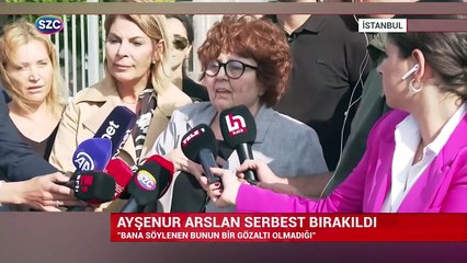La déclaration du journaliste Ayşenur Arslan, arrêté et libéré, a été révélée au bureau du procureur.