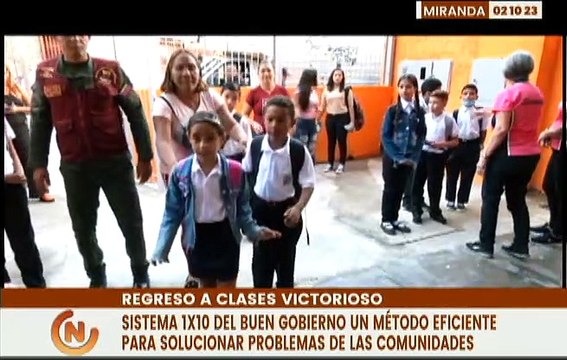Regreso a clases exitoso y eficiente con recuperación de los espacios realizado por las Bricomiles