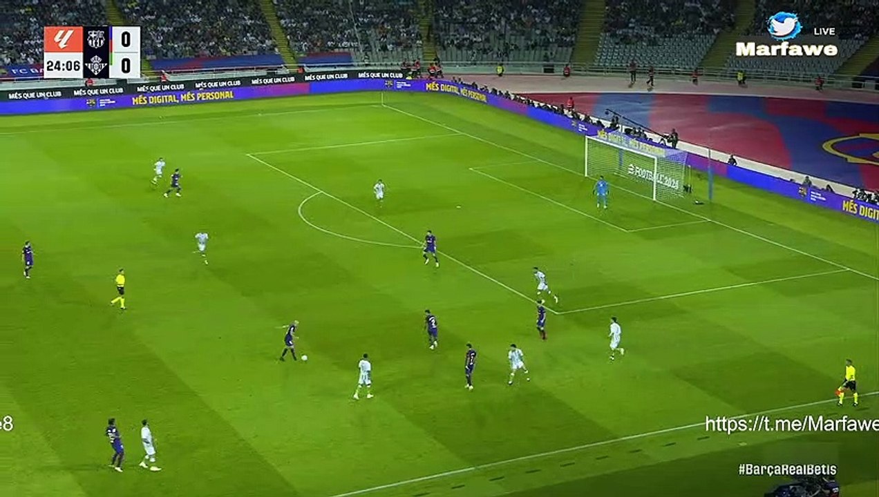 His first Goal for Barcelona